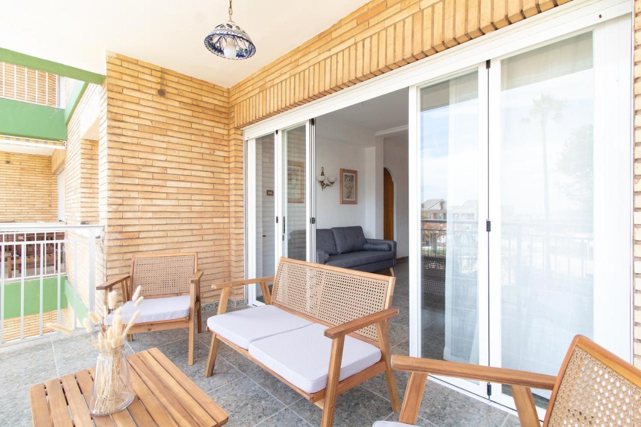 Global Properties, Apartamento Con Terraza Y Piscina A Un Paso De La Playa Canet d'En Berenguer Ngoại thất bức ảnh