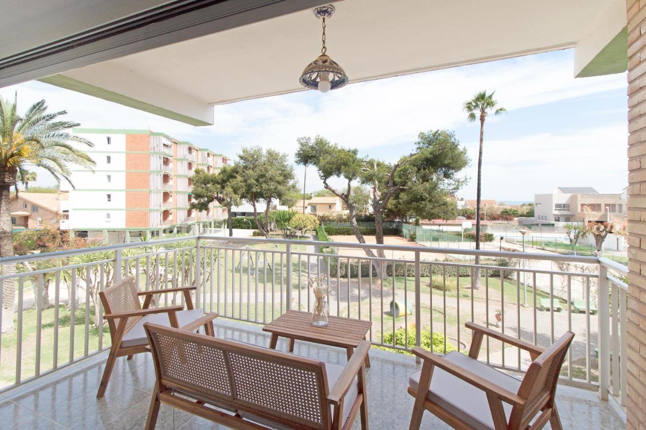 Global Properties, Apartamento Con Terraza Y Piscina A Un Paso De La Playa Canet d'En Berenguer Ngoại thất bức ảnh