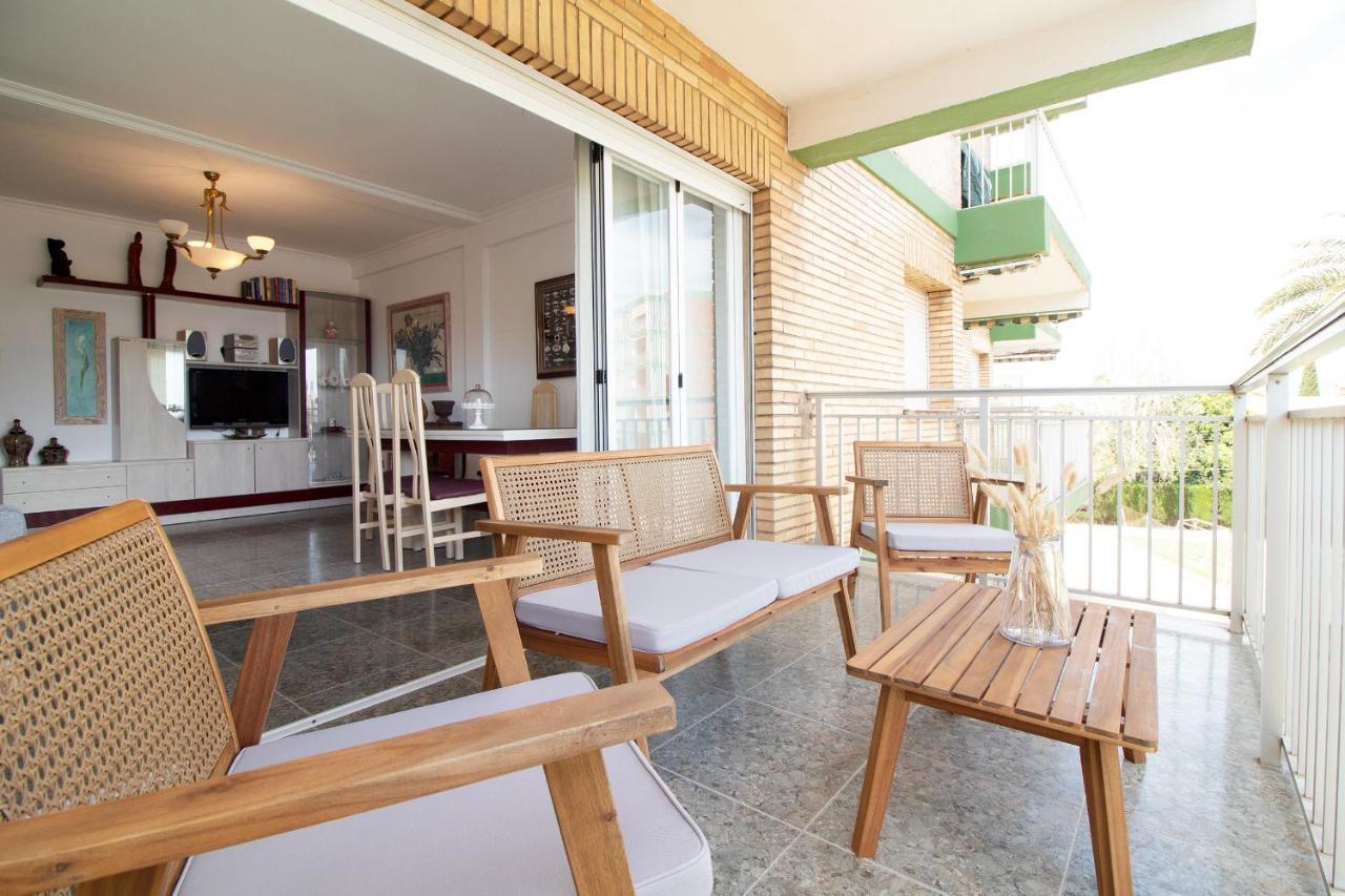 Global Properties, Apartamento Con Terraza Y Piscina A Un Paso De La Playa Canet d'En Berenguer Ngoại thất bức ảnh