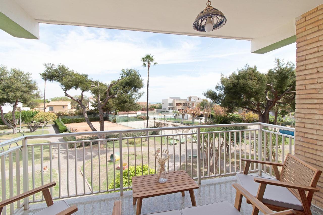 Global Properties, Apartamento Con Terraza Y Piscina A Un Paso De La Playa Canet d'En Berenguer Ngoại thất bức ảnh